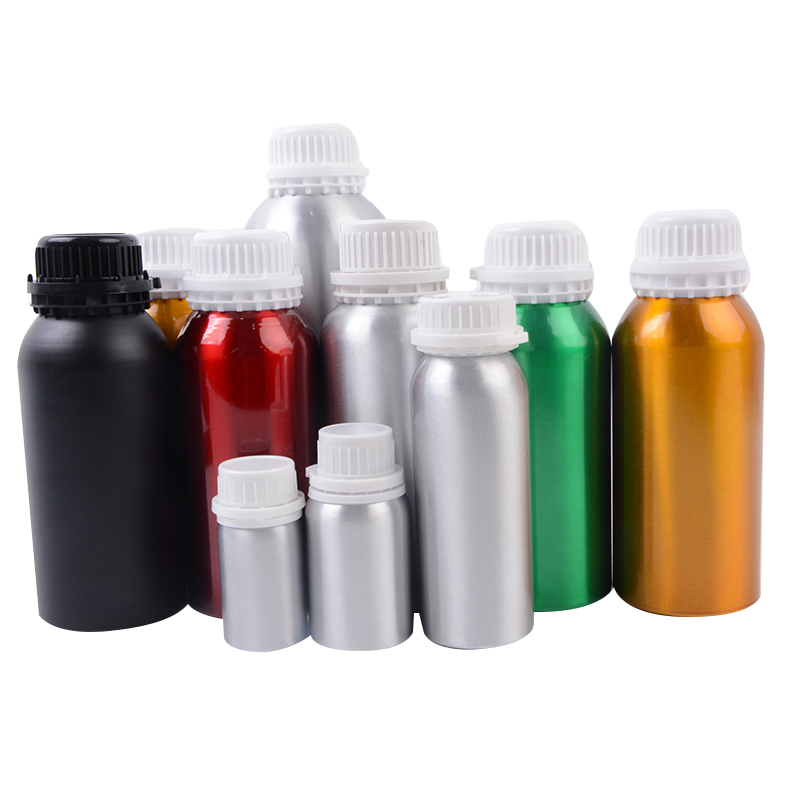 Anti-theft cover aluminum bottle · Complete set