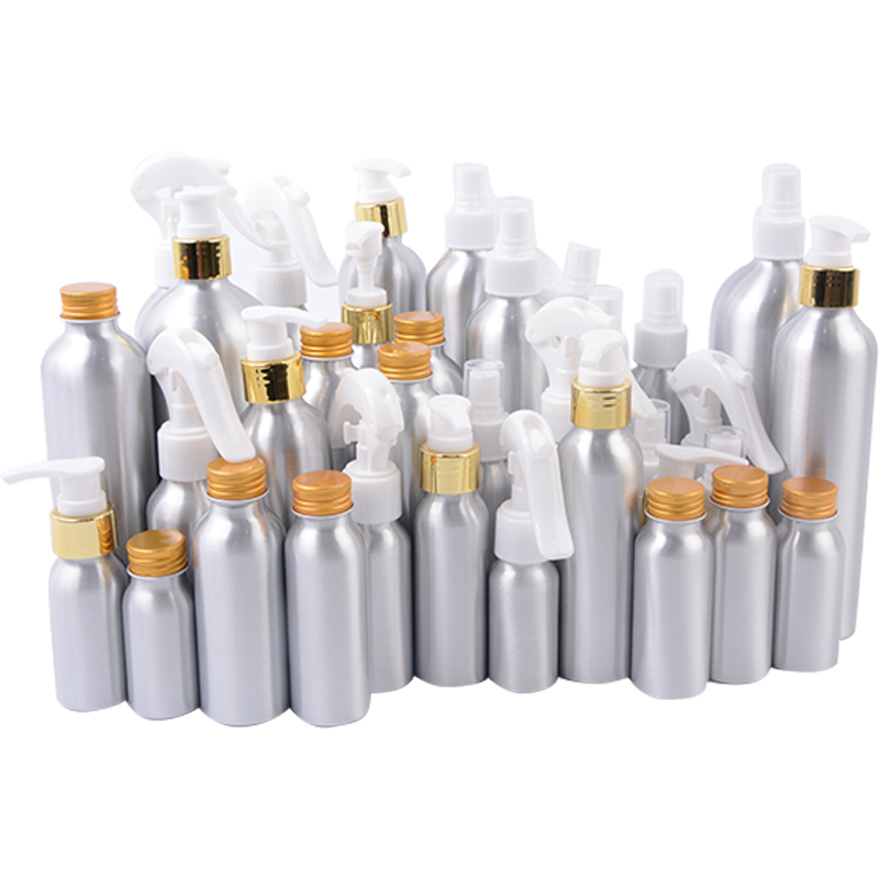 Spray aluminum bottle